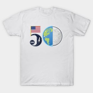 50th Anniversary Apollo 11 Mission T-Shirt